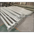 Q235 steel pole hot dip galvanized with powder coating traffic signal post